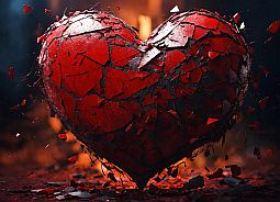 Image of broken heart